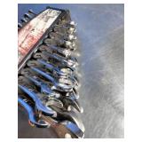 Set of Metric Open and Box End Wrenches Set of Metric Open and Box End Wrenches