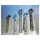 Lot of Crescent Wrenches Lot of Crescent Wrenches