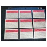 9 Baseball All Time Greats Cards 9 Baseball All Time Greats Cards