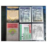 6 Micky Mantel Cards 6 Micky Mantel Cards