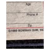 1989 Bowman Cards 1989 Bowman Cards