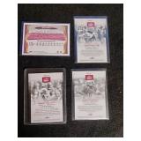 4 Robert Griffin III Rookie Cards 4 Robert Griffin III Rookie Cards