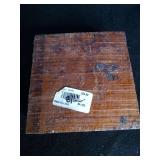 Lignum Vitae Wood 3" x 3" x 12" Lignum Vitae Wood 3" x 3" x 12"