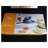 Multifunctional Food Preservation Tray and "Our Table Mandoline" Slicer - Unused Multifunctional Food Preservation Tray and "Our Table Mandoline" Slicer - Unused