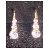 3 Stone Earrings 3 Stone Earrings