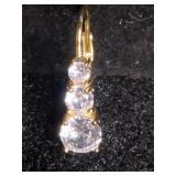 3 Stone Earrings 3 Stone Earrings