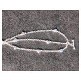 Silvertone Heart Charm Bracelet Silvertone Heart Charm Bracelet