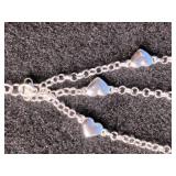 Silvertone Heart Charm Bracelet Silvertone Heart Charm Bracelet