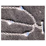 Silvertone Heart Charm Bracelet Silvertone Heart Charm Bracelet