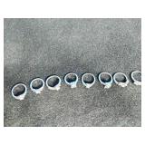 6 Stainless Steel Rings 6 Stainless Steel Rings