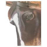Framed Original Artwork of Horse Portrait