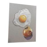Original Artwork of Egg and Eggshell