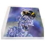 Original Artwork: Bumblebee on Lavender