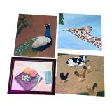 Collection of 12 Original Paintings