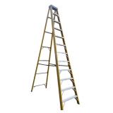 Werner 12-Foot Fiberglass Step Ladder, 300 lbs Load Capacity