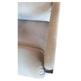 Comfortable Swiveling Recliner Chair with Fabric Upholstery