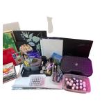 Comprehensive Art Supplies Collection with Canvases, Paints, and Brushes