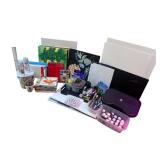 Comprehensive Art Supplies Collection with Canvases, Paints, and Brushes