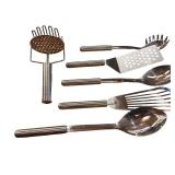 Sur La Table Stainless Steel Kitchen Utensil Set - 7 Pieces
