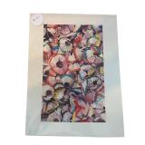 Original Color Pencil Shavings Artwork