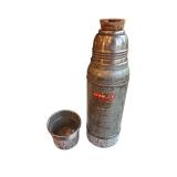 Vintage Stanley Steel Lined Thermos with Cork Stopper and Cup