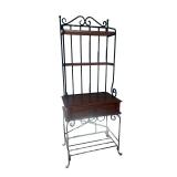 Metal and Wood Baker