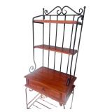 Metal and Wood Baker