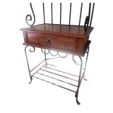 Metal and Wood Baker