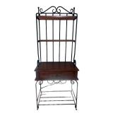 Metal and Wood Baker