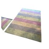 Duo of Striped Area Rugs