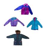 Set of 4 Children’s Vintage Windbreaker Jackets Mixed Brands