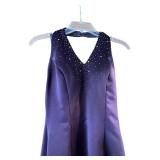 Janelle G Purple Formal Gown with Rhinestone Detail, Size 6