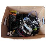 Lot of Mixed Electronics with Cameras, Keyboard, Tripod, Chargers, and Accessories