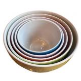 Assorted Mixing Bowl Set - Glass, Ceramic, and Stainless Steel