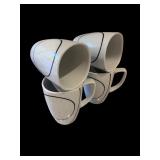 Corelle Coordinates Porcelain Dinnerware Set with Mugs, Plates, Pitchers, and Glasses