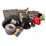 Large Collection of Baking Pans, Molds, and Accessories