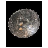 Collection of Vintage and Cut Glass Serving Pieces and Drinkware