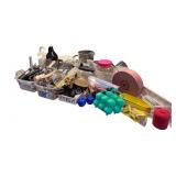 Large Collection of Kitchenware, Utensils, and Storage Containers