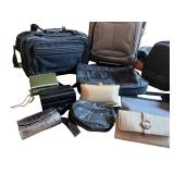 Collection of Travel Bags, Luggage, Pouches, and Wallets