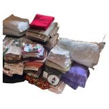 Large Collection of Assorted Blankets, Sheets, Pillow Cases and Other Linens
