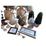 Large Lot of Decorative Home Decor Accents and Vases