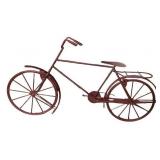 Bicycle Decor Set with Metal Model, Wall Art, and Framed Patent Print