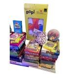 Large Assortment of Board Games and Puzzles for Children