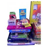Large Assortment of Board Games and Puzzles for Children