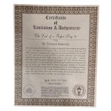 Thomas Kinkade Signed Lithograph The End of a Perfect Day III Framed Art