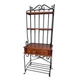 Metal and Wood Baker