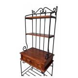 Metal and Wood Baker