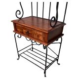 Metal and Wood Baker