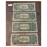 1957 Blue Seal $1 Dollar Silver Certificates