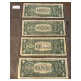 1957 Blue Seal $1 Dollar Silver Certificates